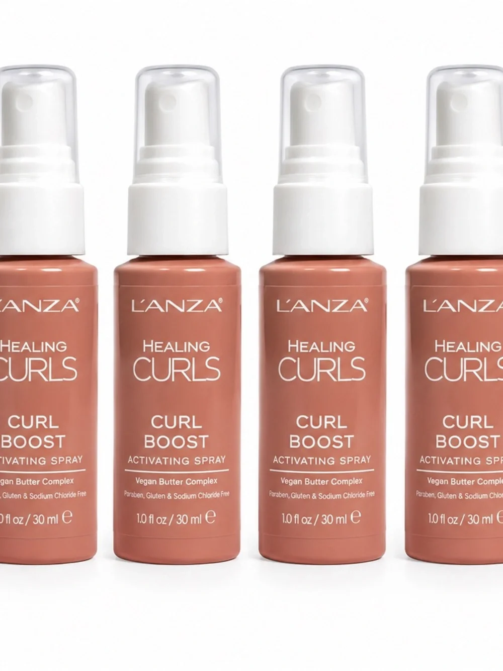 L’ANZA Healing Curls Curl Boost Activating Spray 1 fl oz Lot of 6 Travel Size